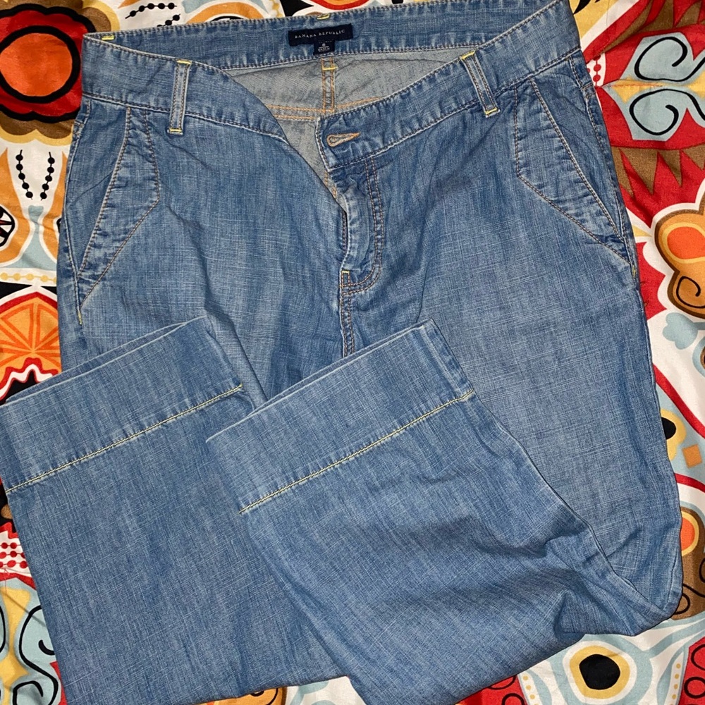 Banana Republic Denim Capri Pants